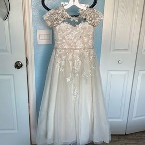 Beautiful flower girl dress